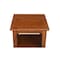 International Concepts Rectangle Hampton Accent Table with Shelves, 16 W, 16 L, 26 in H, Wood, Espresso OT581-70A - alternate 3
